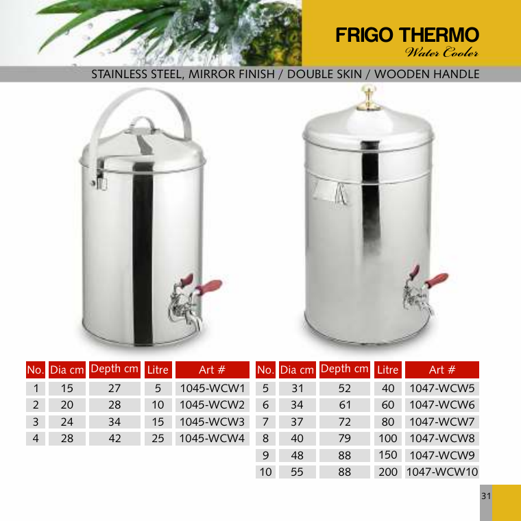 Frigo Thermo Water Cooler