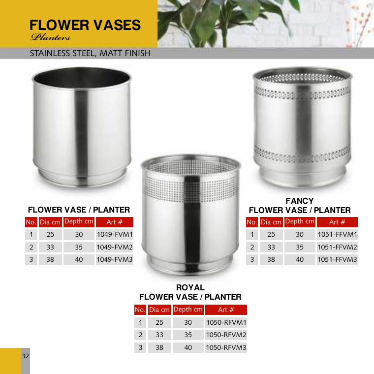 Fancy Flower Vase / Planter
